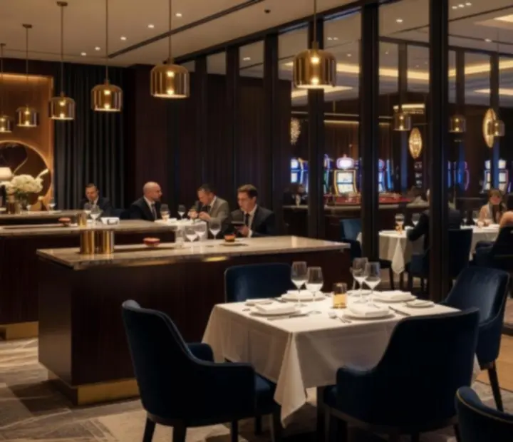 Restoran Croatia Royal smješten unutar casino centra